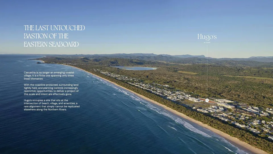 Hugo's by Azure — site plan